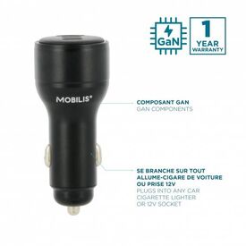 Mobilis Energia Charger 95W Car 2 USB C+ 1 020018