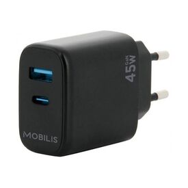 Mobilis Power adapter fast, gan 45 Watt QC, PDPPS 2 001363