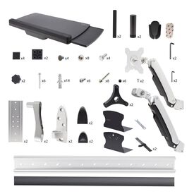 Ergonomic Standing Desk (2PASTSC-WALL-MOUNT) / Mounting kit / wor