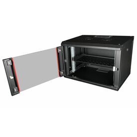 Equip / Rack shelf / 400 mm / black / 1U / 19" | EZFS-19-1-40-B