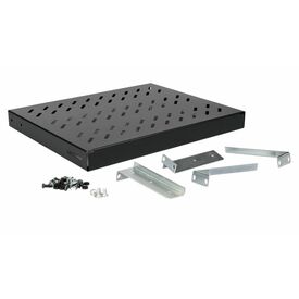 Equip EZVS-19-1-35-B / Rack shelf / 350 mm depth / cabinet mounta