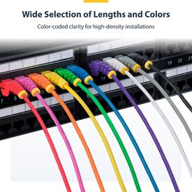 StarTech.com 3m Yellow Slim CAT6 Ethernet Cable,  | N6PAT300CMYLS