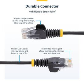 StarTech.com 5m Pink Slim CAT6 Ethernet Cable, Snagl | N6PAT5MPKS