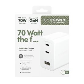 PanzerGlass empower™ by ® Turbo 70W Multiple Charger in | EM31479