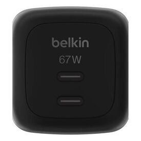 Belkin BoostCharge Pro / Power adapter / GaN / 67 Wa | WCH020KQBK