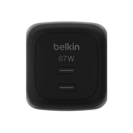 Belkin BoostCharge Pro / Power adapter / GaN / 67 Wa | WCH020KQBK