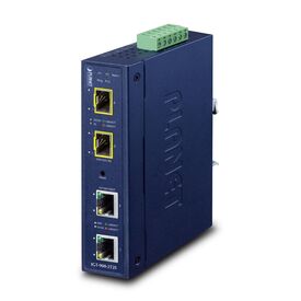PLANET Industrial 2-Port / SFP / Wired / Blue / Me | IGT-900-2T2S