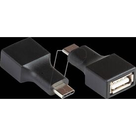 Alcasa USB-AD201 / USB C / USB A / Black