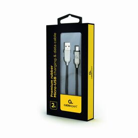 Cablexpert Premium / USB cable / Micro-USB Ty | CC-USB2R-AMmBM-2M