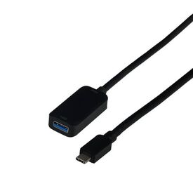 EFB-Elektronik / USB cable / 24 pin USB-C (M) | EBUSBC-USBA10GE.5