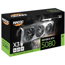 Inno3D GeForce RTX 5080 X3 / Graphics card  | N50803-16D7-176068N