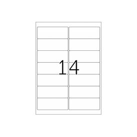 HERMA PREMIUM Address labels A4, 99,1 x 38,1 mm, white 8635