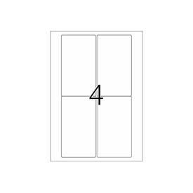 HERMA PREMIUM address labels A4, 78,7 x 139,7 mm, white,