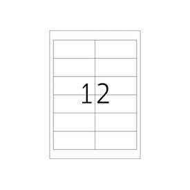 HERMA PREMIUM labels A4, 97 x 42,3 mm, white,  8628