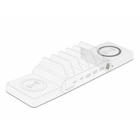 Delock / Wireless charging pad / 15 Watt / white / for P/ | 41451