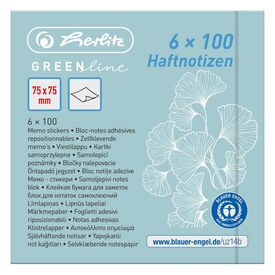 Herlitz 50033430 / Rectangle / Blue / Paper / 600 sheets