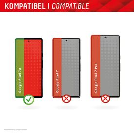Displex Screen Protector (10H) + Case for Google Pixel 7a | 01810