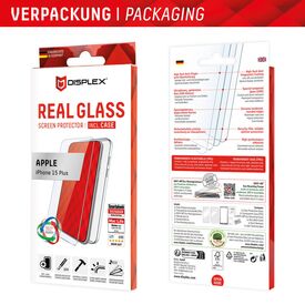 Displex Screen Protector + Case for Apple iPhone 15 Plus, | 01848