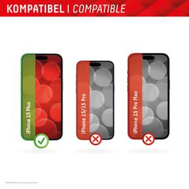 Displex Screen Protector + Case for Apple iPhone 15 Plus, | 01848