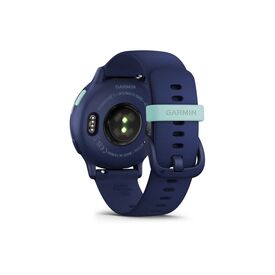Garmin vívoactive 5 Navy smart watch with band sil | 010-02862-12
