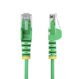 StarTech.com 2.5m Green Slim CAT6 Ethernet Cable, | N6PAT250CMGNS