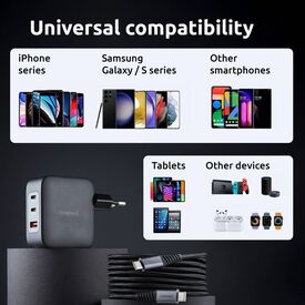 Intenso W100ACC+C520C, Power Adapter + Charging Cable S | 7810010
