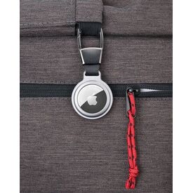 TROIKA AIRTAG HOLDER Key ring Silver Aluminium / 83  | KR25-05/SI