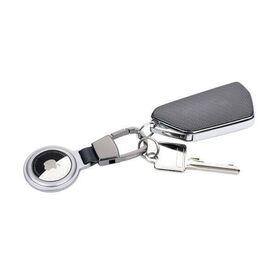TROIKA AIRTAG HOLDER Key ring Silver Aluminium / 83  | KR25-05/SI
