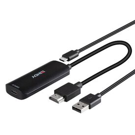 Lindy Video adapter kit HDMI, USB-C (power only) to 24 pi | 43423