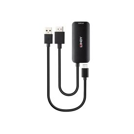 Lindy Video adapter kit HDMI, USB-C (power only) to 24 pi | 43423