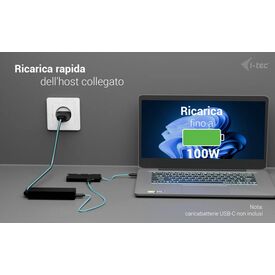 i-Tec Docking station USB-C USB4 / Thunderbol | C31TRIPLE4KHDMIPD