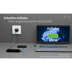 i-Tec Docking station USB-C USB4 / Thunderbol | C31TRIPLE4KHDMIPD