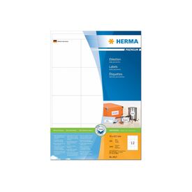 HERMA Premium Paper matte permanent selfadhesive white 70 4617
