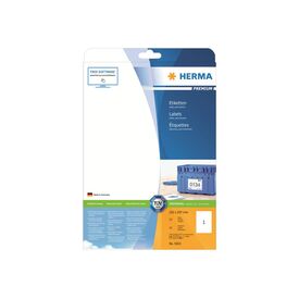 HERMA Premium Paper matte permanent selfadhesive white A4 5065