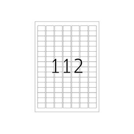 HERMA Removable labels A4, 25,4 x 16,9 mm, white