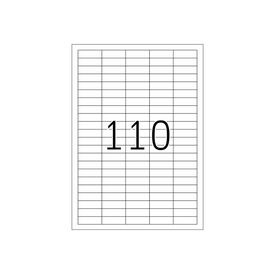 HERMA Removable labels A4, 38,1 x 12,7 mm, white