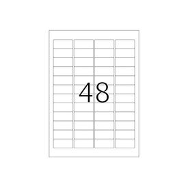 HERMA Removable labels A4, 45,7 x 21,2 mm, white