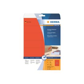 HERMA Special Paper matte permanent selfadhesive red 105 5059