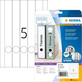 HERMA Special Paper matte permanent selfadhesive white 34 5158