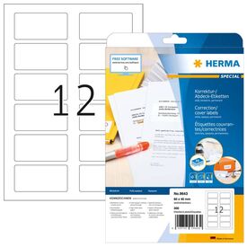 HERMA Special Paper matte permanent selfadhesive white 80 9643
