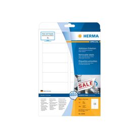 HERMA Special Paper matte removable selfadhesive white 10009