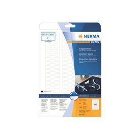 HERMA Special White 49 x 10 mm 1500 label(s) (25 sheet(s) 5116