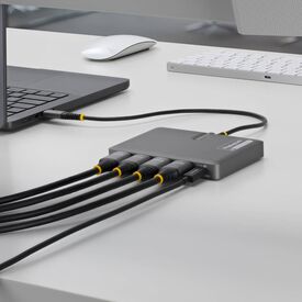 StarTech.com USB-C to Quad-Monitor Workstat | QUAD-USB-HDMI-ADAPT