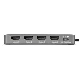 StarTech.com USB-C to Quad-Monitor Workstat | QUAD-USB-HDMI-ADAPT