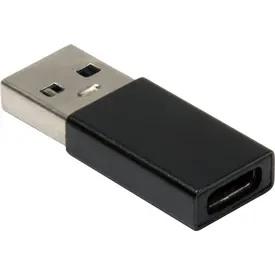 Inter-Tech / USB adapter / USB-C (F) to USB Type A (M) / USB 3.0 / black | 88885460, image 