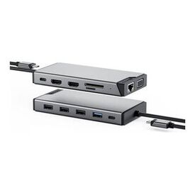 ALOGIC DV3 Minidock USBC 2 x HDMI, VGA DUCDDV3V2