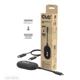 CLUB3D Wireless USB-C to HDMI, 1920 x 1080 pixels,