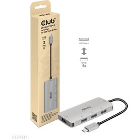 Club 3D CSV1547 Hub 4 x USB 3.1 Gen 2 CSV1547
