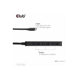 Club 3D CSV1553 Docking station USBC Thunderbolt 4 3 CSV1553