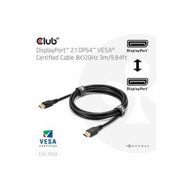 Club 3D DisplayPort cable DisplayPort (M) to CAC1093
